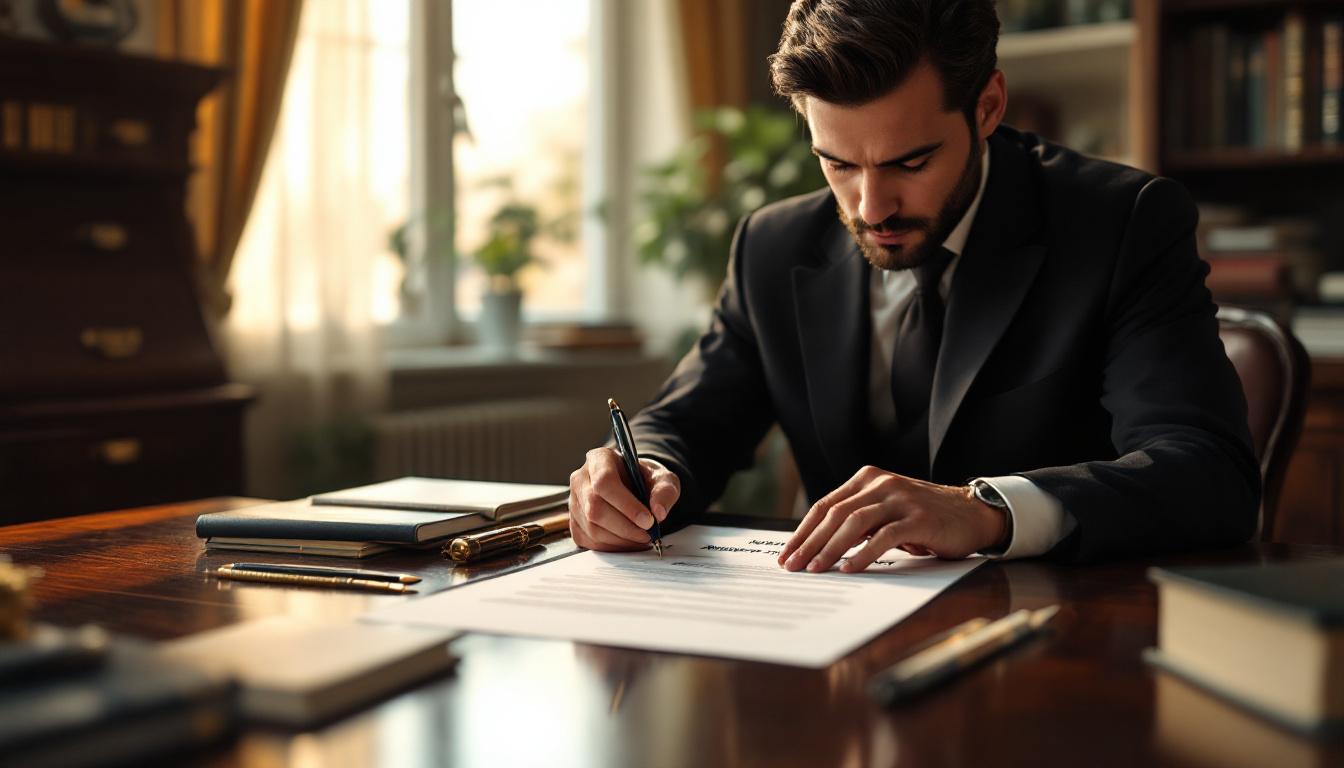 Le rôle du notaire dans la rédaction d'un contrat de mariage