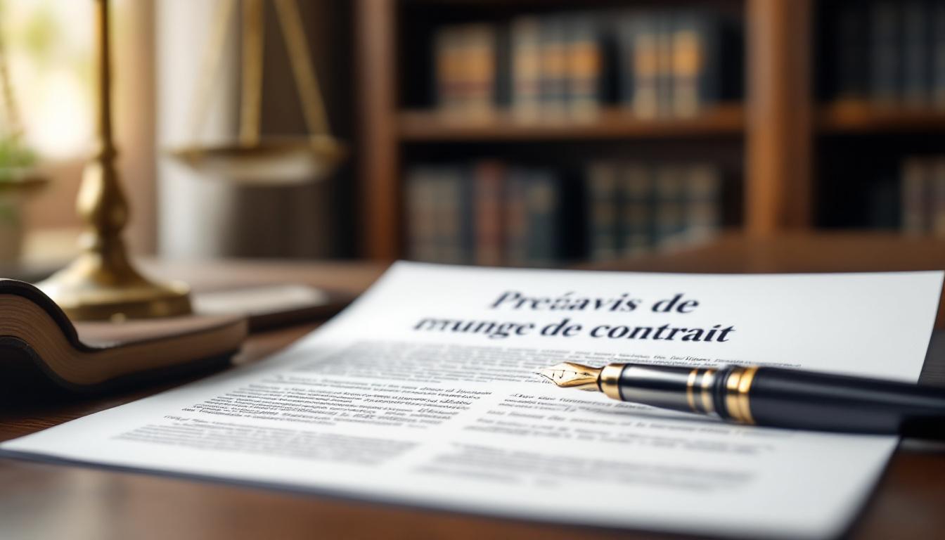 Préavis de rupture de contrat : ce que dit le Code civil