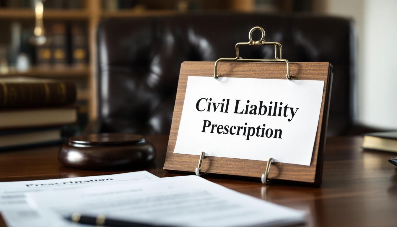 La prescription en matière de responsabilité civile : tout ce qu'il faut savoir