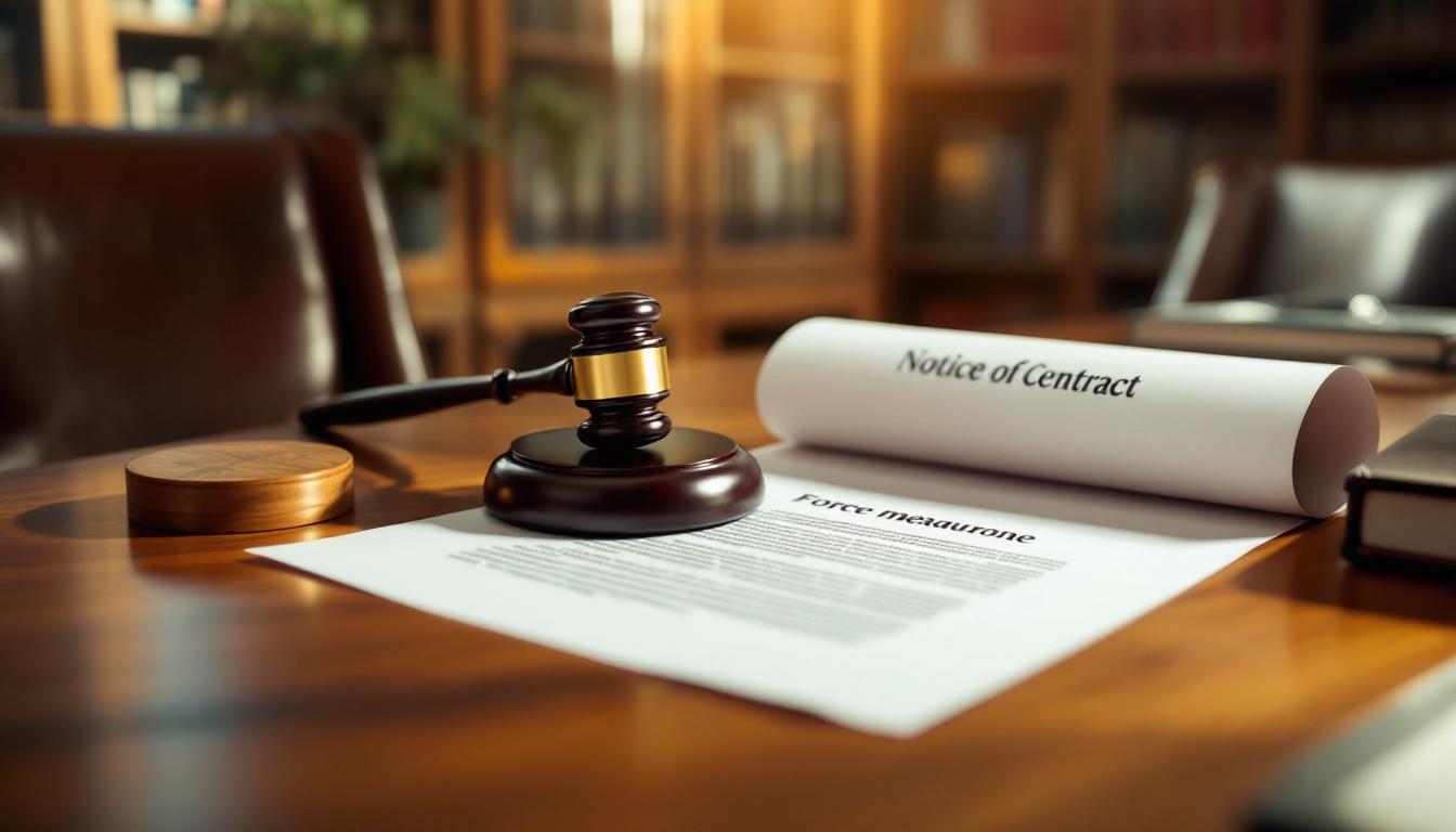 Force majeure et préavis : quand peuvent-ils justifier une rupture de contrat